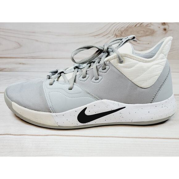 Nike Men's PG 3 TB CN9513-004 Wolf Gray Basketball Shoes Sneakers Mens Size 13 - Picture 8 of 16